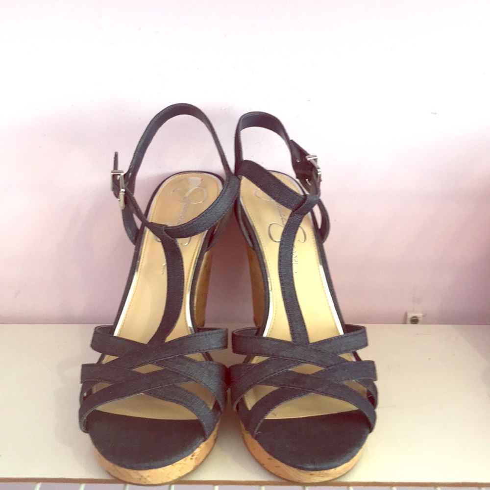 Jessica Simpson Wedges Like New!